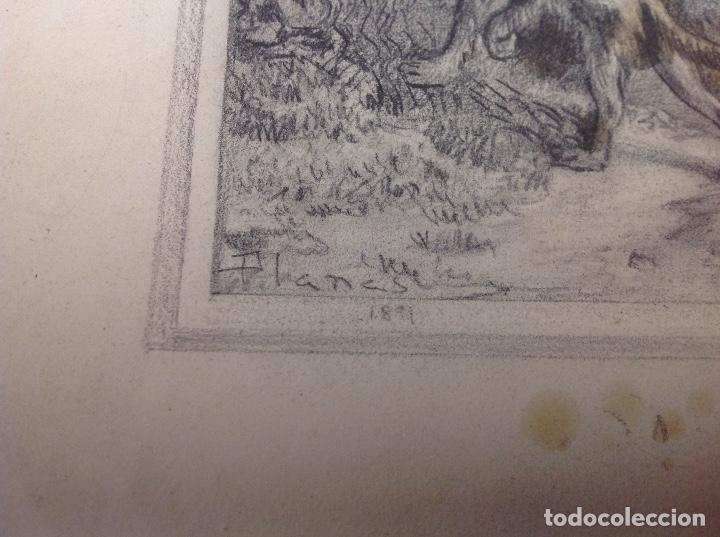 Arte: Eusebio Planas. La tormenta. - Foto 2
