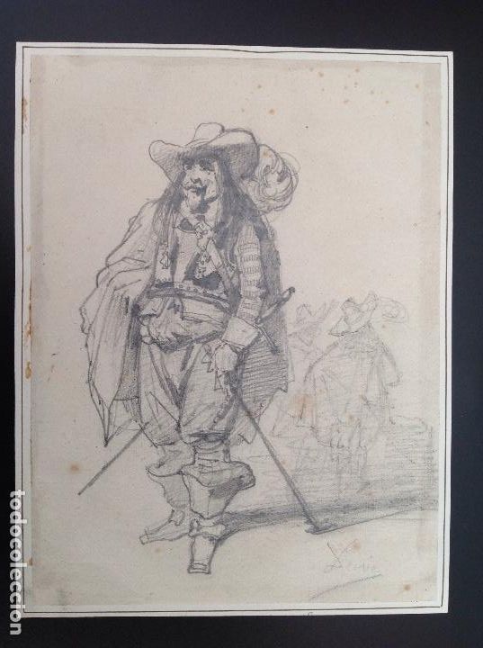 Arte: Jose Denis. Noble caballero. - Foto 1