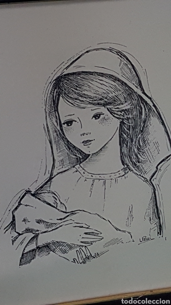 Arte: RETRATO A PLUMILLA DE L.PEZZI - Foto 2