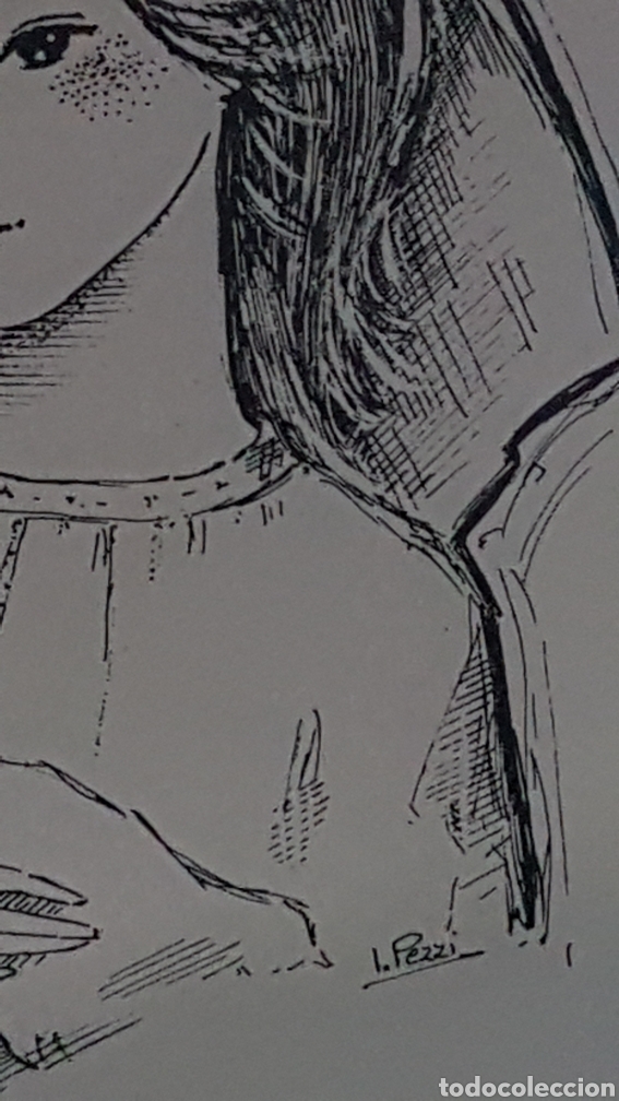 Arte: RETRATO A PLUMILLA DE L.PEZZI - Foto 3