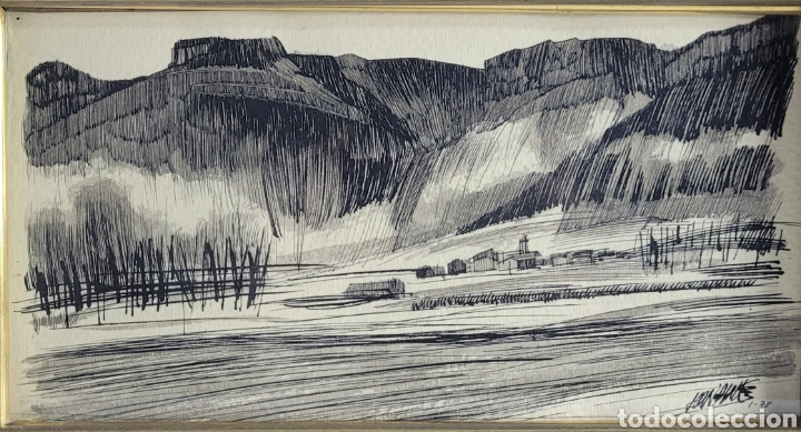 Art: Paisaje Alta Monta&ntilde;a Catal&aacute;n. Firmado