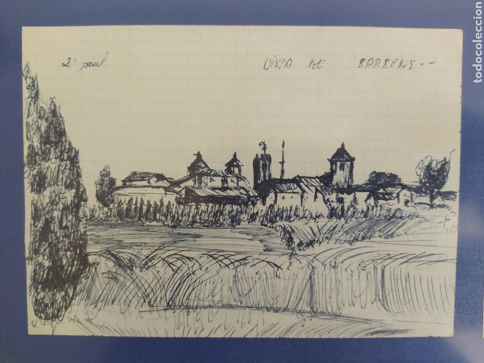 Arte: DIBUJOS ORIGINALES AUTOR SIN IDENTIFICAR - Foto 4