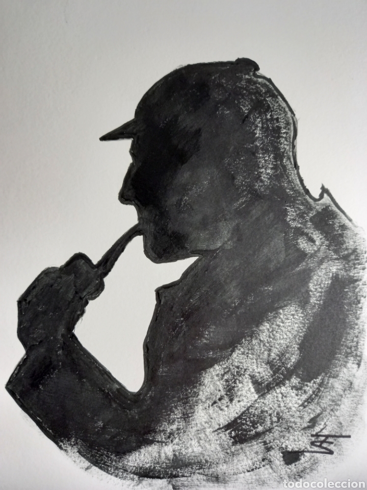 Arte: Sherlock Holmes. Obra original - Foto 2