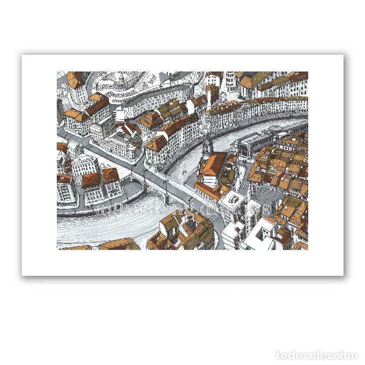Arte: REPRODUCCI&Oacute;N Bilbao. Por AGNES FONG. Papel de acuarela 230grs 24x33cm. Firmada por autora
