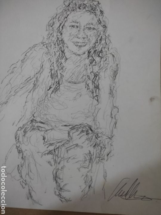 Kunst: Chica feliz (original )