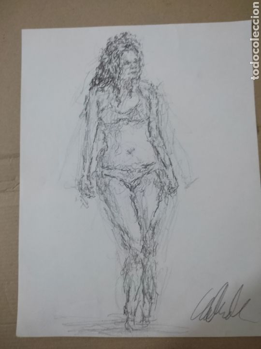 Arte: Un d&iacute;a de playa (original ) - Foto 1