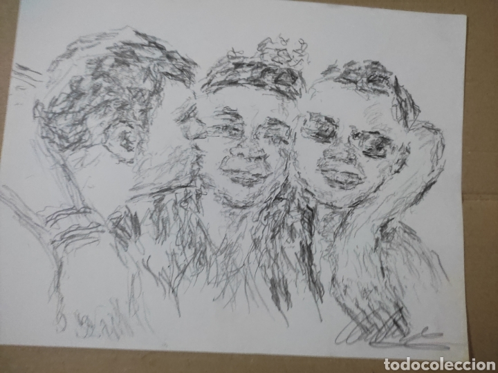Arte: Amigos (original) - Foto 2