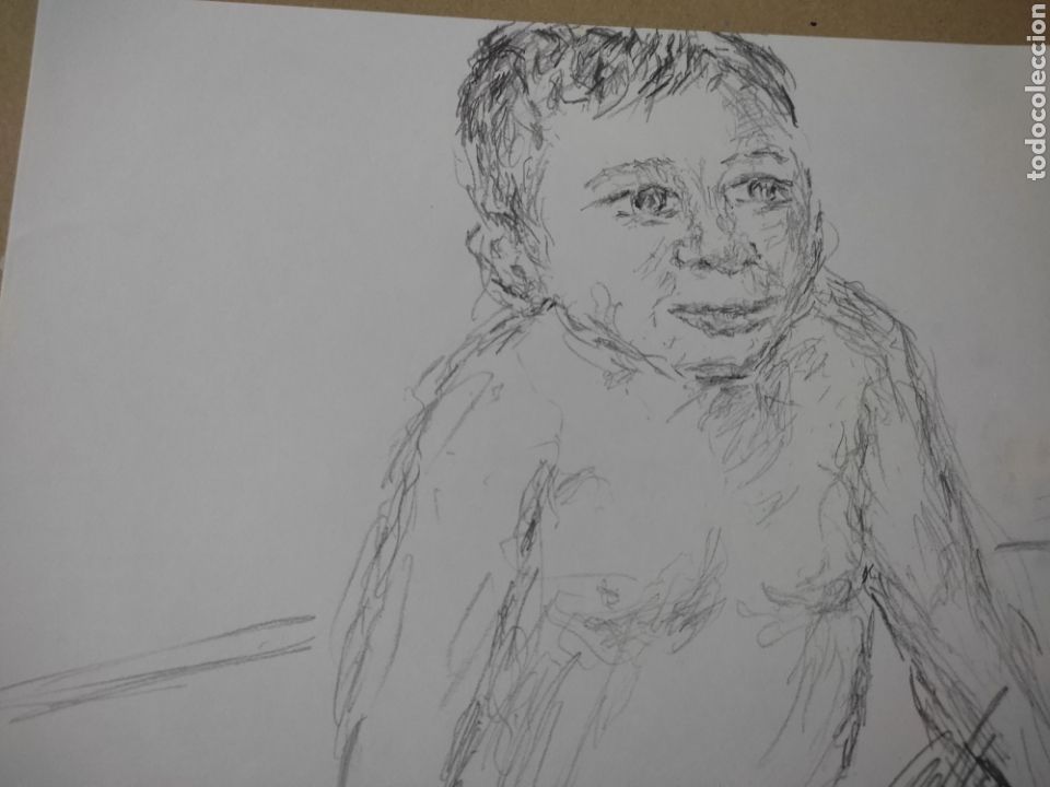 Arte: Ni&ntilde;o (original) - Foto 2