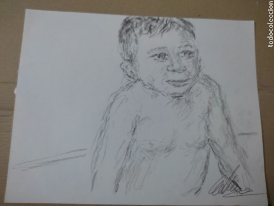 Arte: Ni&ntilde;o (original) - Foto 4