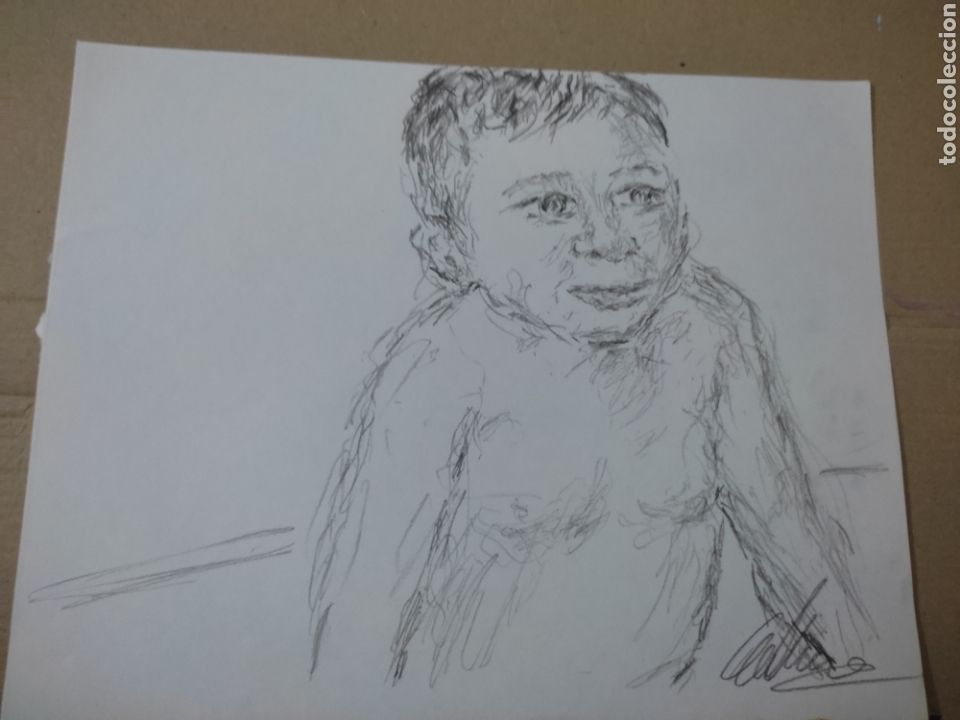 Arte: Ni&ntilde;o (original) - Foto 5
