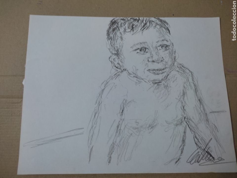 Arte: Ni&ntilde;o (original) - Foto 1