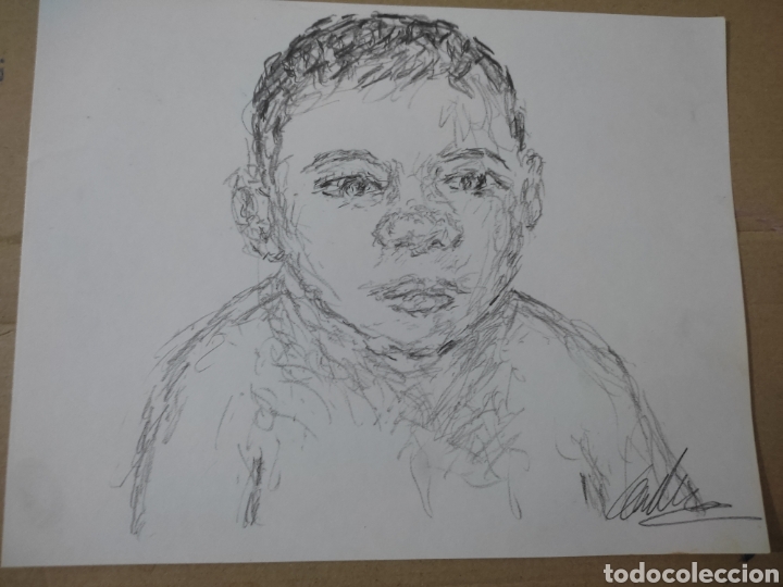 Arte: Ni&ntilde;o (original) - Foto 2