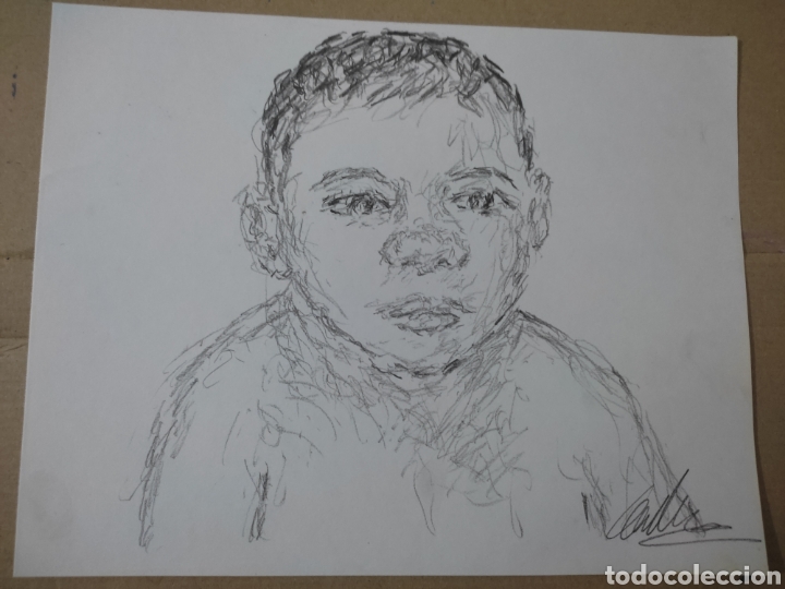 Arte: Ni&ntilde;o (original) - Foto 3