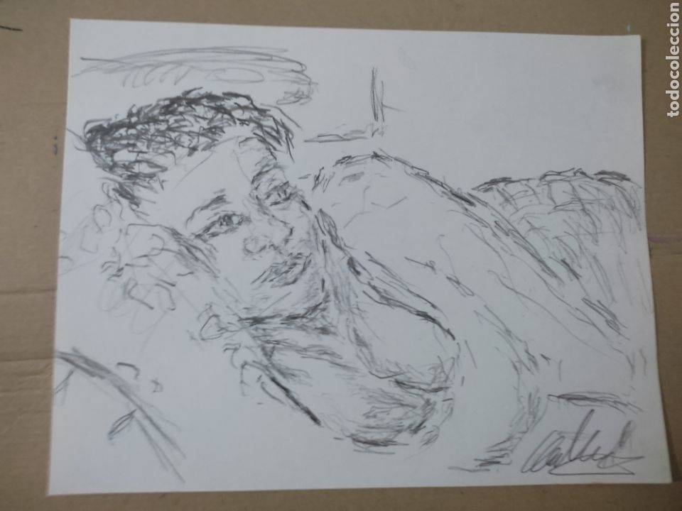 Arte: Chica tumbada (original ( - Foto 6