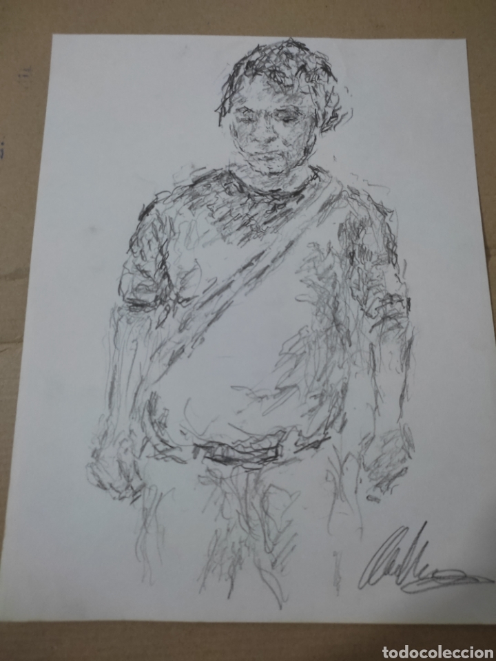 Arte: Chico de excursi&oacute;n (original ) - Foto 2