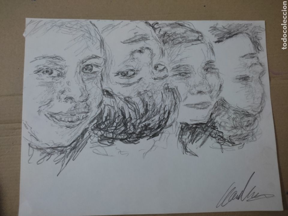 Arte: Rostros (original) - Foto 1