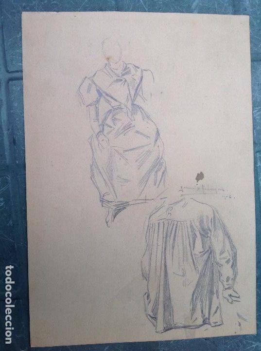 Arte: Manuel Garc&iacute;a Rodr&iacute;guez, Estudios de ropas. - Foto 1