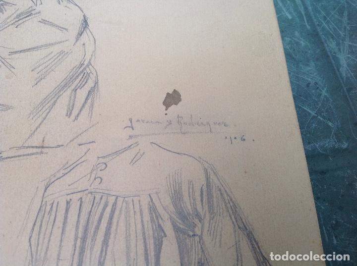 Arte: Manuel Garc&iacute;a Rodr&iacute;guez, Estudios de ropas. - Foto 2