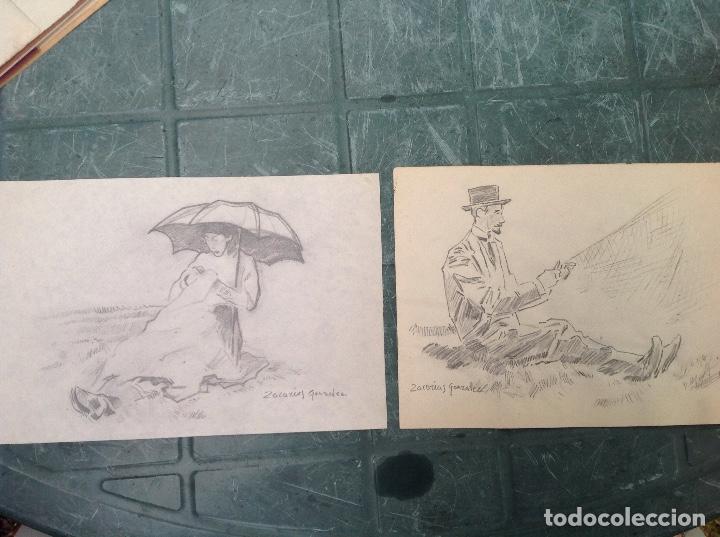 Arte: Zacar&iacute;as Gonz&aacute;lez. Dama y caballero. - Foto 1