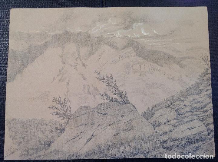 Arte: M&aacute;ximo Pe&ntilde;a. Paisaje. - Foto 1
