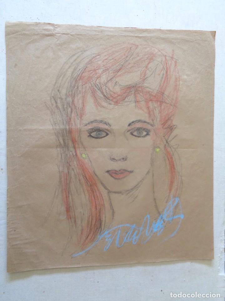 Art: DIBUJO A LAPIZ.CARA DE MUJER