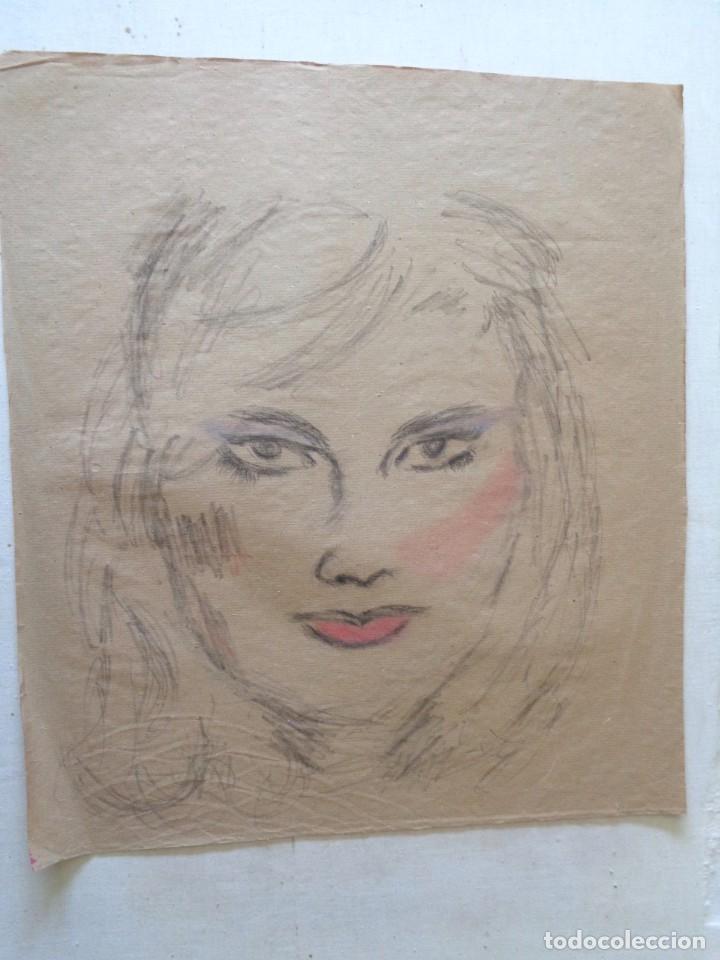 Art: DIBUJO A LAPIZ.CARA DE MUJER