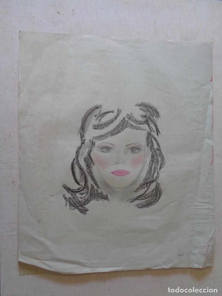 Art: DIBUJO A LAPIZ.CARA DE MUJER