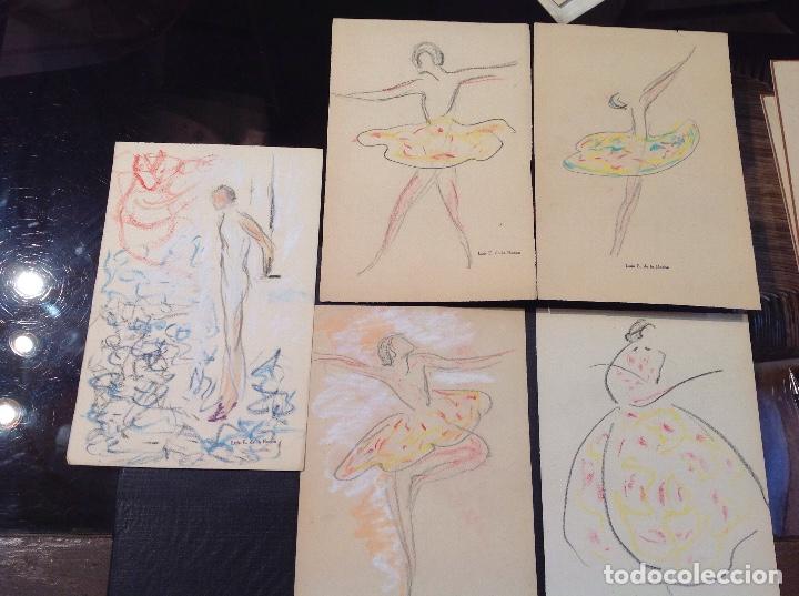 Arte: Luis Eduardo de la Rocha. Bailarinas. - Foto 1