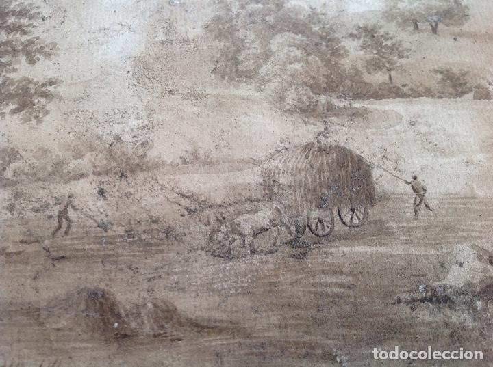 Arte: An&oacute;nimo. Paisaje animado. - Foto 2