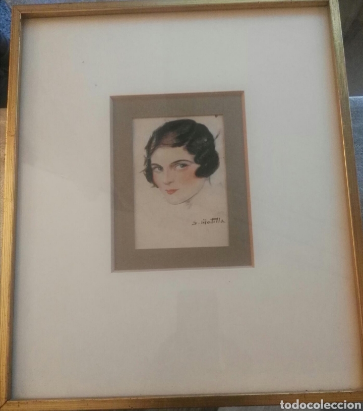 Arte: Retrato de mujer (Matilla) - Foto 1