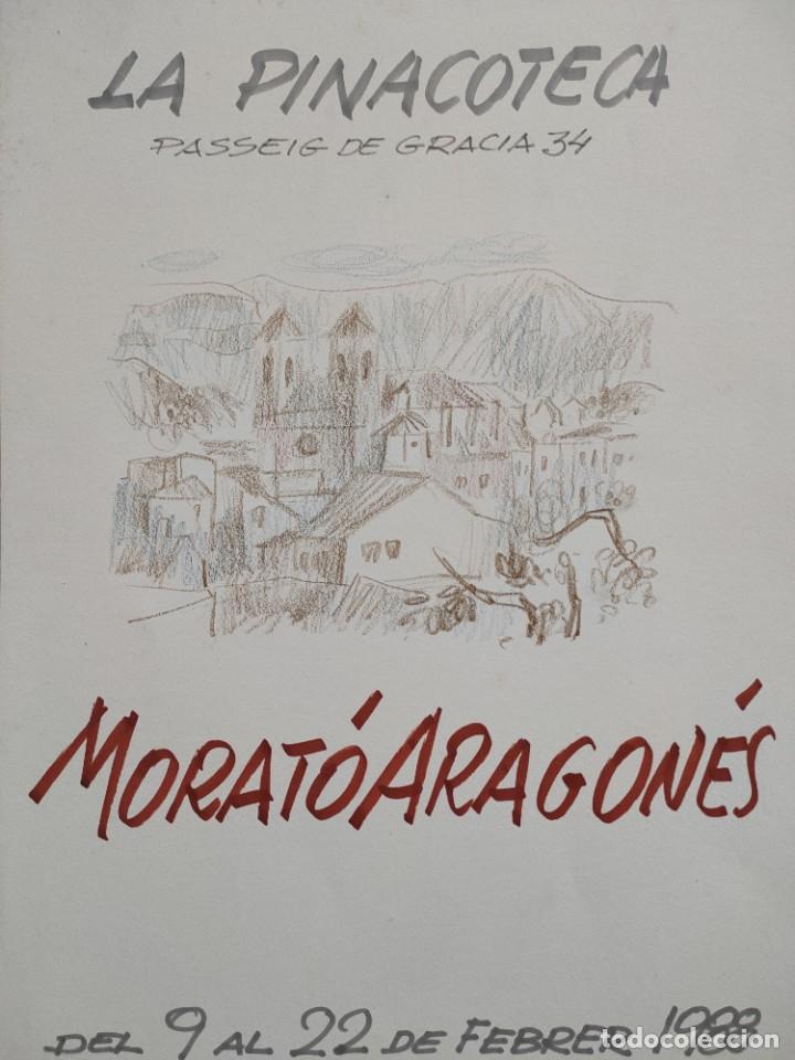 Arte: JOSEP M&ordf; MORAT&Oacute; ARAGON&Eacute;S (REUS, 1923 - 2004) CERAS Y ROTULADOR SOBRE PAPEL