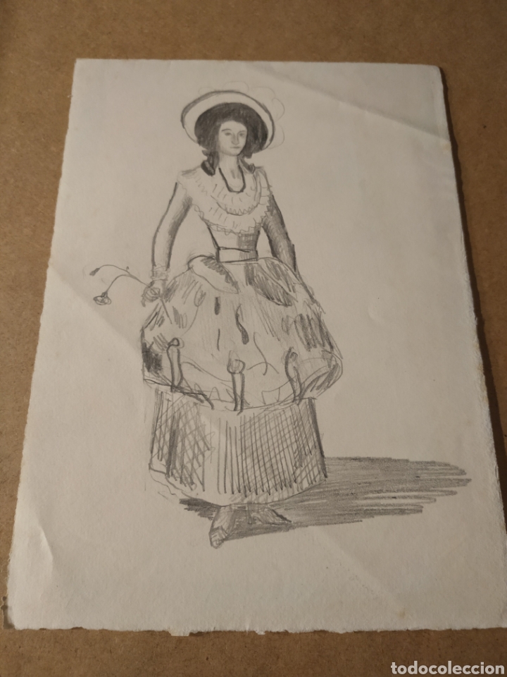 Arte: Dibujo antiguo - Foto 1