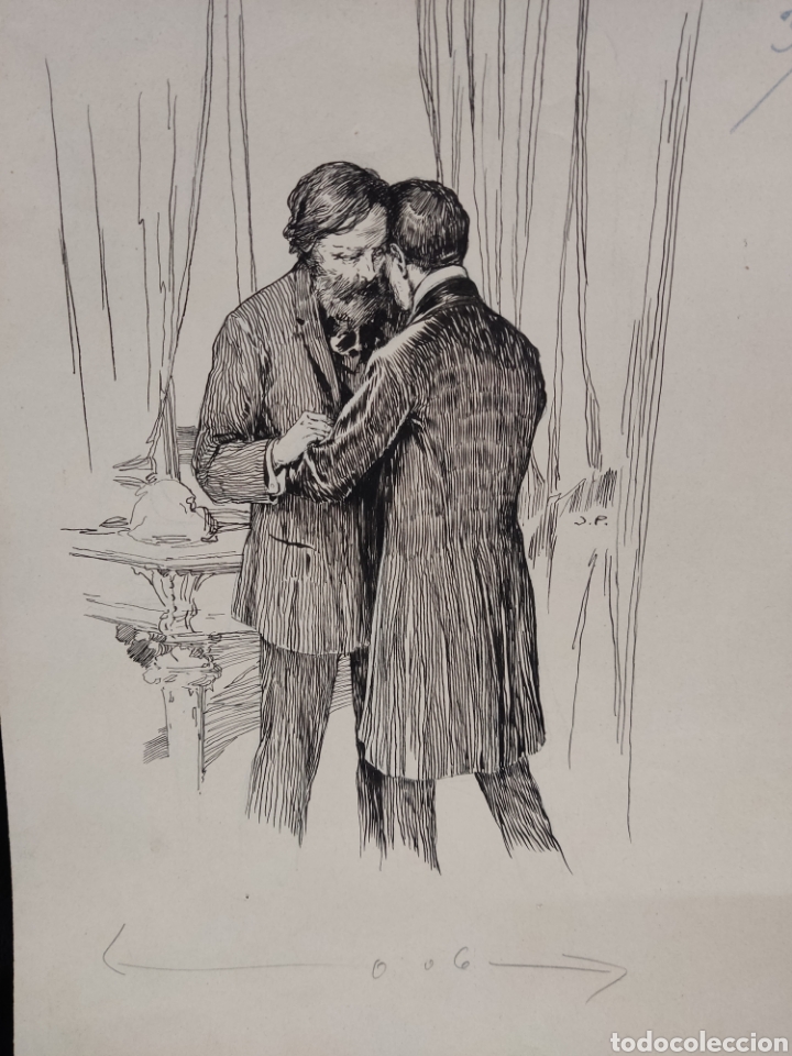 Arte: Dibujo original J.pey. Publicado por salvat