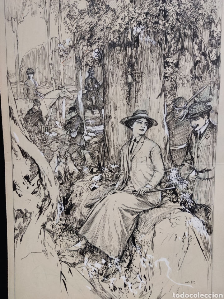 Arte: Dibujo original J.Pey, Publicado por salvat
