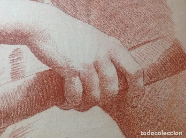Arte: An&oacute;nimo. Estudi&oacute; de un brazo. - Foto 2