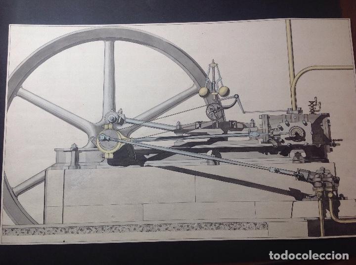 Arte: An&oacute;nimo. Dise&ntilde;o de una m&aacute;quina. - Foto 1