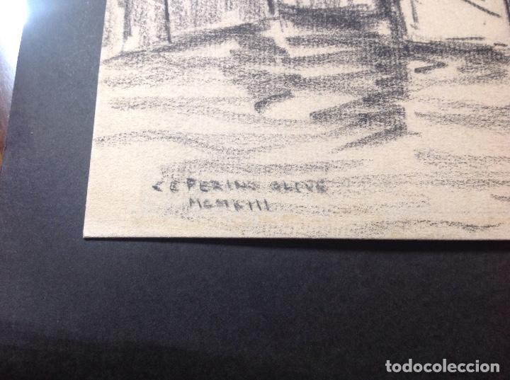 Arte: Ceferino Oliv&eacute;. El puerto. - Foto 2