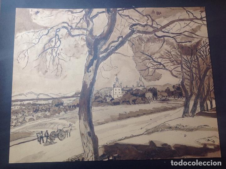 Arte: An&oacute;nimo. El Palacio del Pardo. - Foto 1