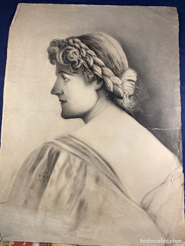 Arte: Dibujo antiguo JOSE VIVES - Foto 1