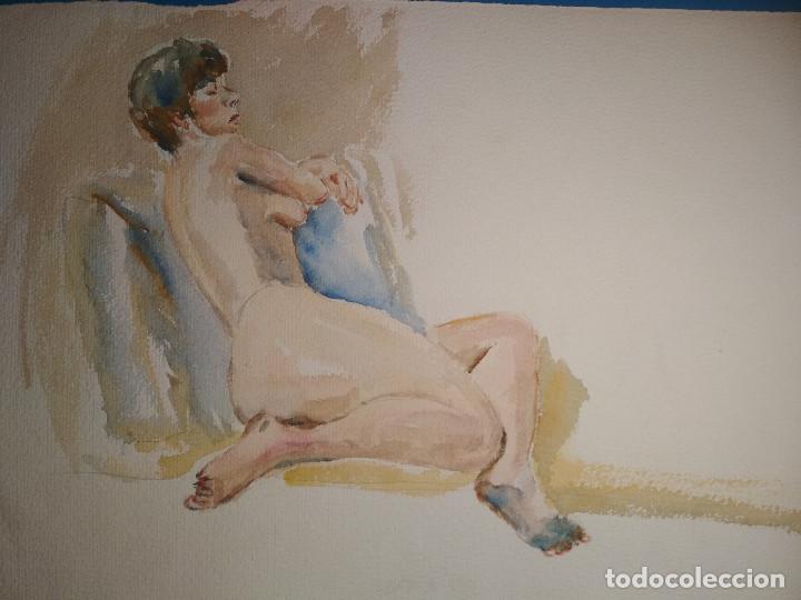 Arte: Acuarela original - bodegon y chica - Foto 4