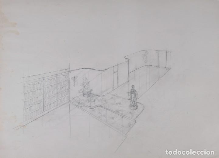 Arte: Dibujo a l&aacute;piz Proyecto decoraci&oacute;n interior - Foto 1