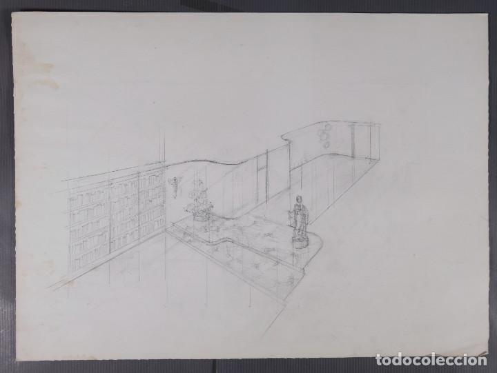 Arte: Dibujo a l&aacute;piz Proyecto decoraci&oacute;n interior - Foto 2