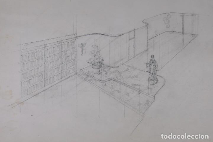 Arte: Dibujo a l&aacute;piz Proyecto decoraci&oacute;n interior - Foto 3