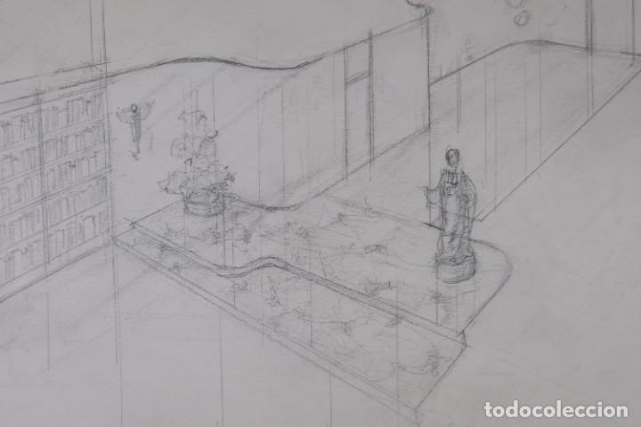 Arte: Dibujo a l&aacute;piz Proyecto decoraci&oacute;n interior - Foto 4