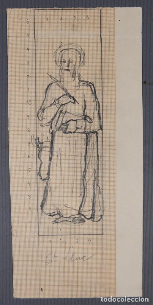 Arte: Dibujo a l&aacute;piz santo - Foto 2
