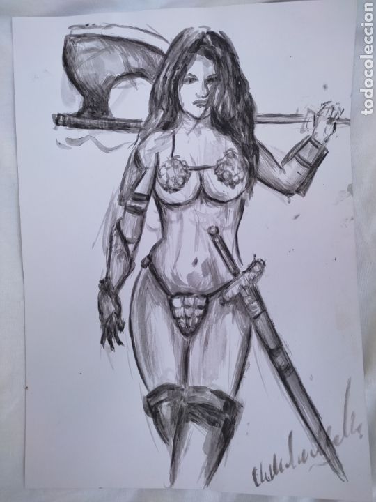 Arte: Guerrera( original ) - Foto 5