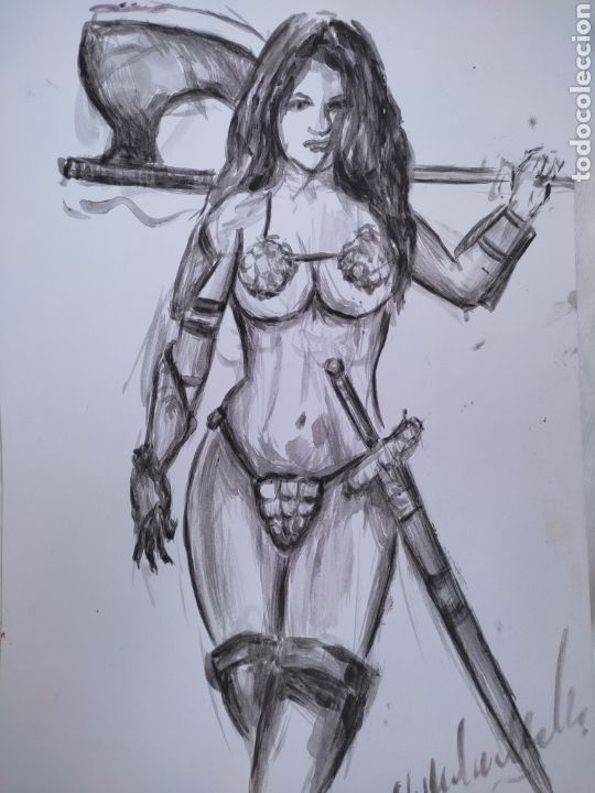 Arte: Guerrera( original ) - Foto 6