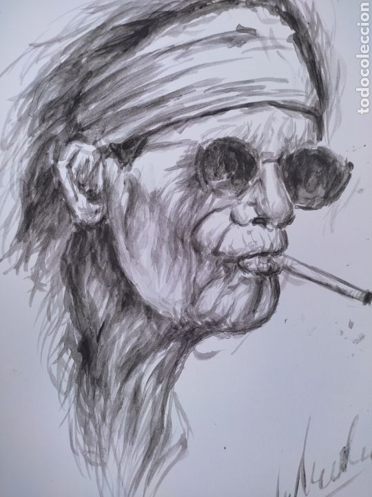 Arte: Keith Richards The Rolling Stones( original ) - Foto 3
