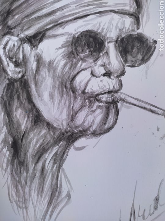 Arte: Keith Richards The Rolling Stones( original ) - Foto 5