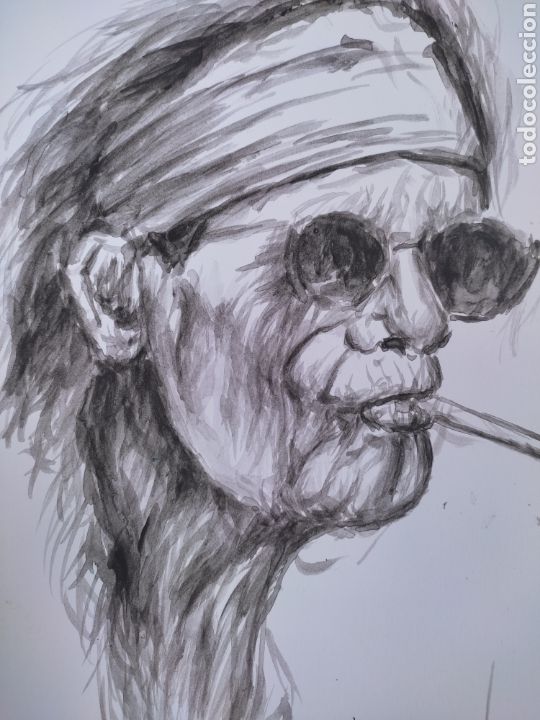 Arte: Keith Richards The Rolling Stones( original ) - Foto 7